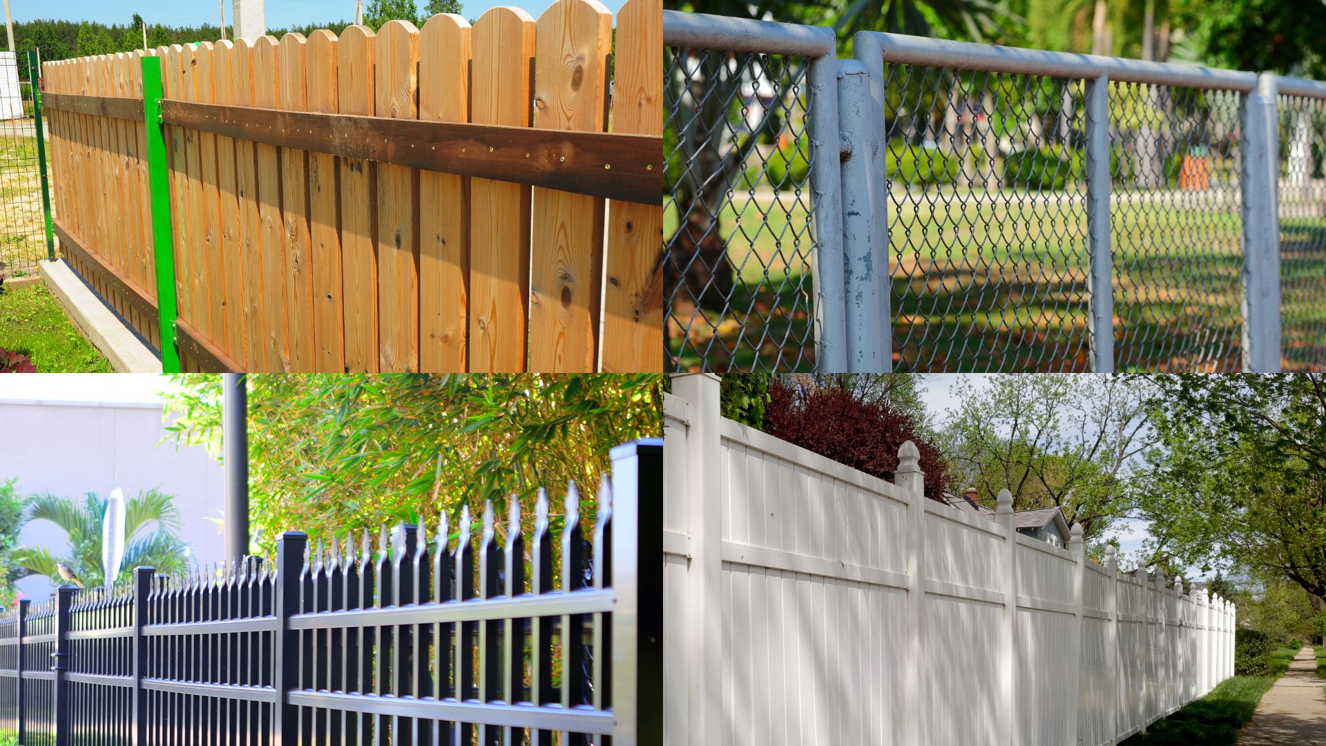 Popular Types of Fences in the U.S.